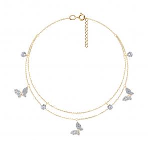 Золотой браслет SOKOLOV с фианитом 051626 фото