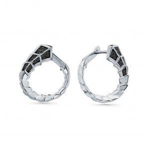 Серьги из белого золота Мастер Бриллиант с фианитом 05M002-0873-0005-033 фото