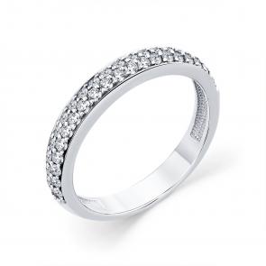 Кольцо из белого золота Мастер Бриллиант с бриллиантом 05M1-204166-01-00 фото