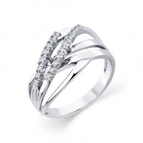 Кольцо из белого золота Мастер Бриллиант с бриллиантом 05M1-206474-00-00 фото