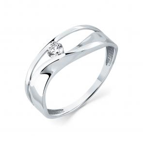 Кольцо из белого золота Мастер Бриллиант с бриллиантом 05M1-206856-00-00 фото