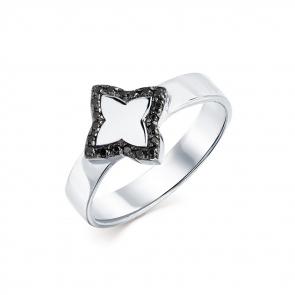 Кольцо из белого золота Мастер Бриллиант 05M1-208013-01-48 фото