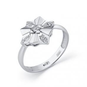 Кольцо из белого золота Мастер Бриллиант с бриллиантом 05M1-208473-00-00 фото