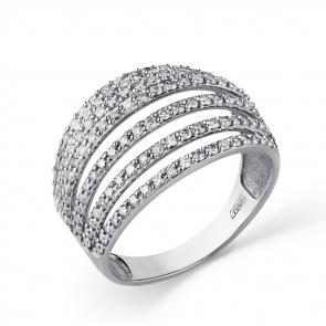 Кольцо из белого золота Мастер Бриллиант с бриллиантом 05M1-208497-00-00 фото