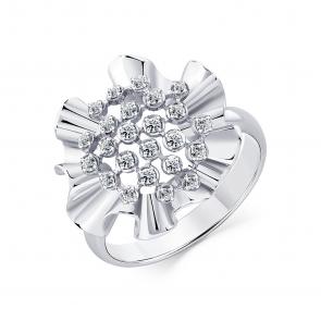 Кольцо из белого золота Мастер Бриллиант с бриллиантом 05M1-208663-00-00 фото