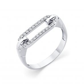 Кольцо из белого золота Мастер Бриллиант с бриллиантом 05M1-209002-00-00 фото