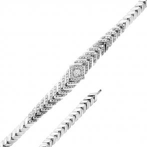 Браслет из белого золота Мастер Бриллиант с бриллиантом 05M10-220360-00-00 фото