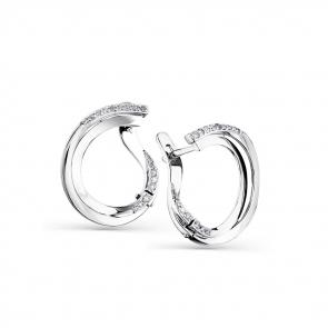 Серьги из белого золота Мастер Бриллиант с бриллиантом 05M2-207930-00-00 фото