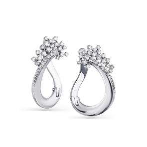 Серьги из белого золота Мастер Бриллиант с бриллиантом 05M2-207931-00-00 фото