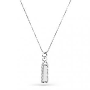 Колье из белого золота Мастер Бриллиант с бриллиантом 05M6-260517-00-00 фото