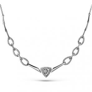 Колье из белого золота Мастер Бриллиант с бриллиантом 05M6-260527-00-00 фото