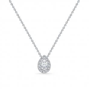 Колье из белого золота Мастер Бриллиант с бриллиантом 05M6-260640-00-00 фото