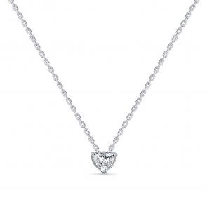 Колье из белого золота Мастер Бриллиант с бриллиантом 05M6-260804-00-00 фото