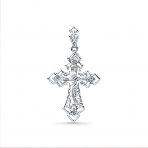 Подвеска из белого золота Мастер Бриллиант с бриллиантом 05M8-280201-00-00 фото