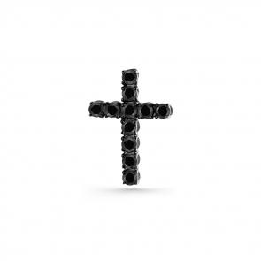 Подвеска из белого золота Мастер Бриллиант с чёрным бриллиантом 05M8-280391-00-48 фото