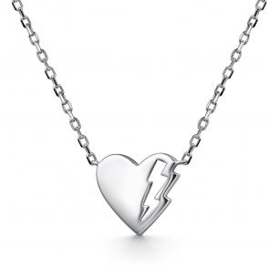 Серебряное колье АЛЬКОР 06-4684/0000-00 фото