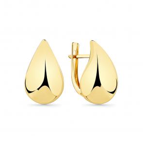 Серьги из лимонного золота Мастер Бриллиант 06M002-0935-0000-020 фото