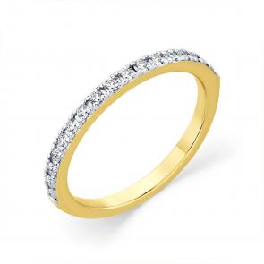 Кольцо из лимонного золота Мастер Бриллиант с бриллиантом 06M1-306519-01-00 фото