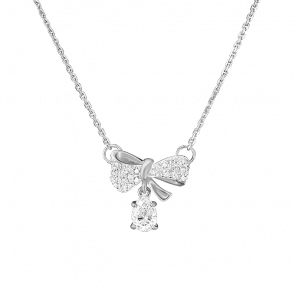 Колье из белого золота Platina с фианитом 07-0172-00-501-1120-38 фото