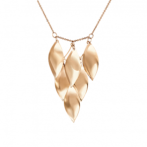 Золотое колье Platina 07-0187-00-000-1110-01 фото