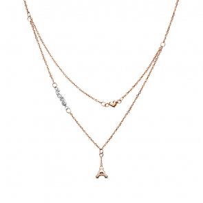 Колье из комбинированного золота Platina 07-0213-00-000-1111-63 фото