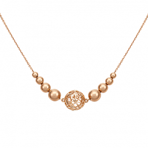 Золотое колье Platina 07-0221-00-000-1110-48 фото