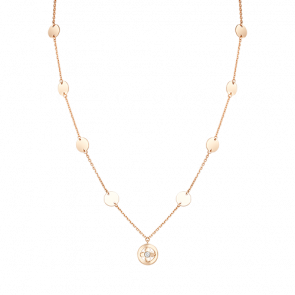 Колье из комбинированного золота Platina с бриллиантом 07-0251-00-101-1111 фото