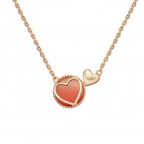 Золотое колье Platina с сердоликом 07-0267-00-748-1110 фото