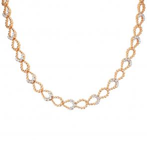 Золотое колье Platina с фианитом 07-0272-00-401-1110 фото