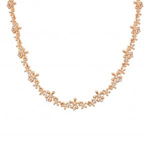 Золотое колье Platina с фианитом 07-0273-00-401-1110 фото