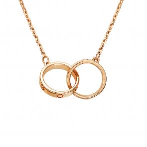 Золотое колье Platina 07-0285-00-000-1110 фото