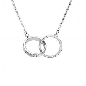 Колье из белого золота Platina 07-0285-00-000-1120 фото