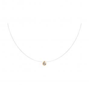 Колье на леске SOKOLOV с фианитом 070305 фото