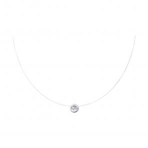 Колье на леске SOKOLOV с фианитом 070308 фото