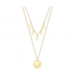 Золотое колье SOKOLOV 070434 фото