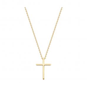 Золотое колье-крест SOKOLOV 070563 фото