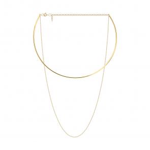 : Колье из золота 070719 фото