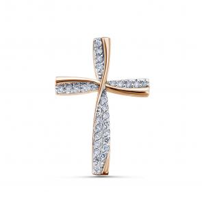 Золотая подвеска ERA Jewellery с бриллиантом 08-00135-01-001-01-01 фото