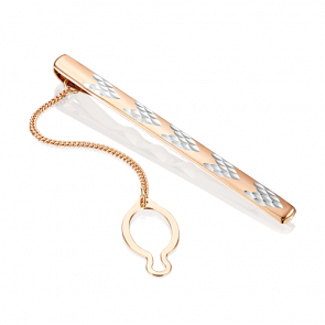 Золотой зажим для галстука Platina 09-0045-02-000-1110-04 фото