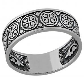 Кольцо из черненого серебра Высоковы 585 10-000666-105000 фото