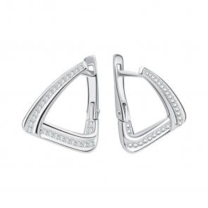 Серебряные серьги TALANT с фианитом 10-72-0001-25093 фото