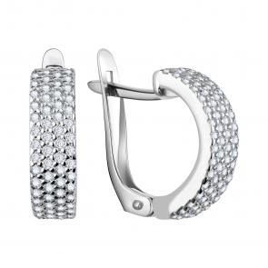 Серебряные серьги TALANT с фианитом 10-72-0001-27964 фото