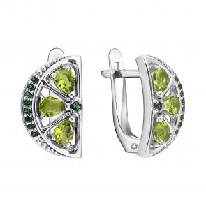 Серебряные серьги TALANT с фианитом 10-72-0003-17142 фото