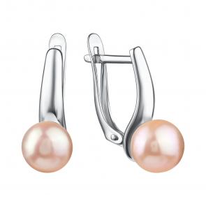 Серебряные серьги TALANT с жемчугом 10-72-0030-15198 фото