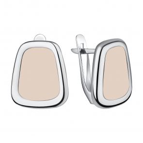 Серебряные серьги TALANT с эмалью 10-7B-0000-17261 фото