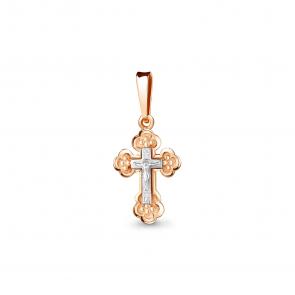 Золотая подвеска AQUAMARINE 10006 фото