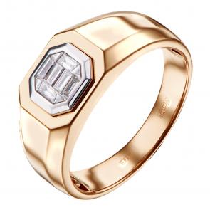 Золотое кольцо DOLCE DIAMOND с бриллиантом 10013011 фото