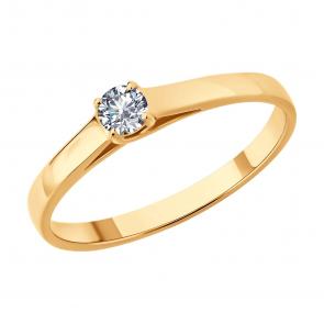 Золотое кольцо SOKOLOV 1012734-5 фото