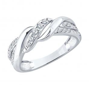 Золотое кольцо SOKOLOV 1012893-3-5 фото