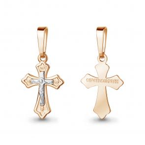 Золотая подвеска AQUAMARINE 10197 фото